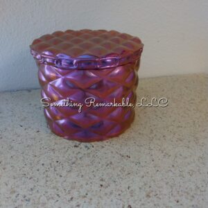 Diamond Jar w/lid
